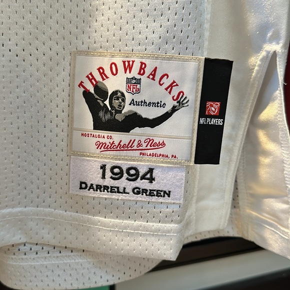 Darrell Green Washington Redskins Commanders Mitchell & Ness 04 Authentic Jersey - Picture 5 of 9